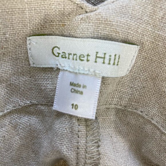 [GARNETHILL] Asymmetrical sleeveless thin midi dress  pocket 10 - Picture 3 of 4